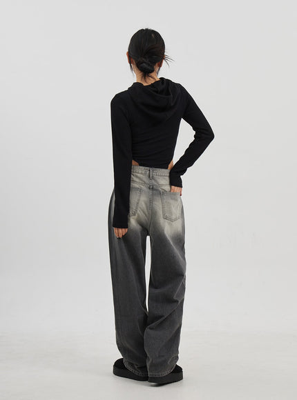 Light Wash Baggy Jeans CJ330