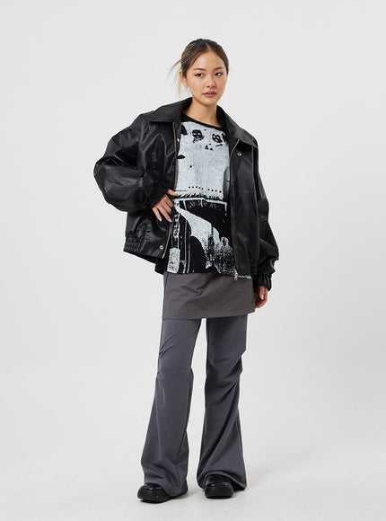 超大號尼龍夾克男女皆宜 CF316