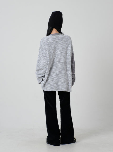 Corduroy Bootcut Pants CJ304