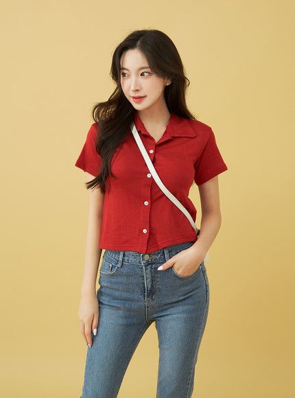 復古風格緊身牛仔褲 BU18 