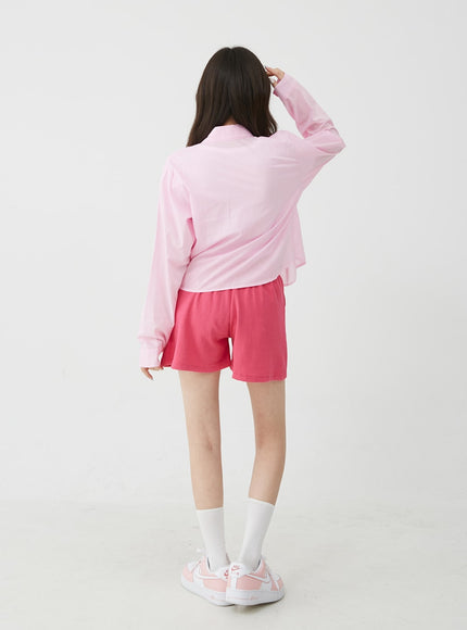 Everyday Summer Cropped Shirt BU1