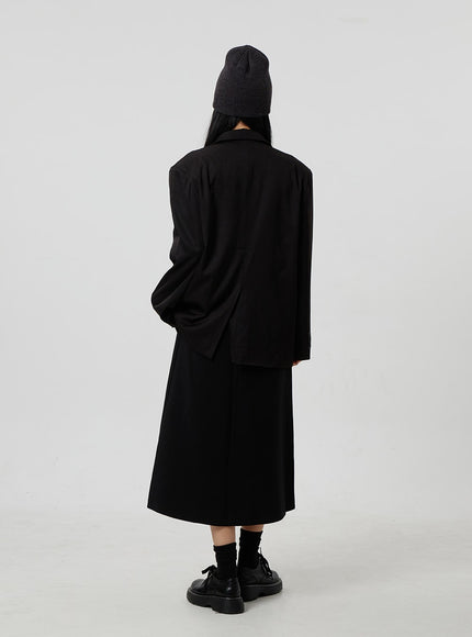 超大基本款夾克 CF306