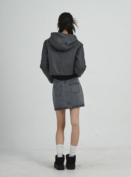 Denim Mini Skirt CD07