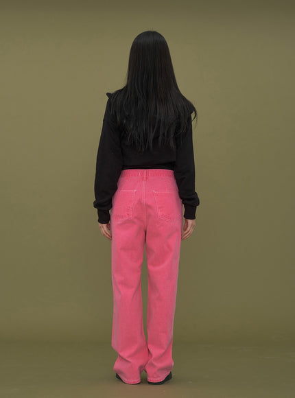 兩種方式拉鍊短款連帽衫 C2601