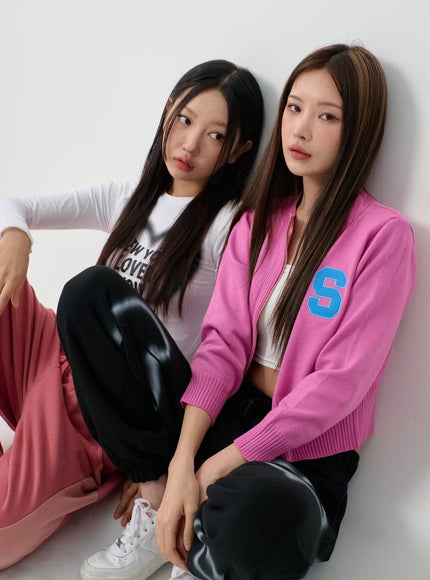 Wave New York 短款長袖 T 卹 IS06