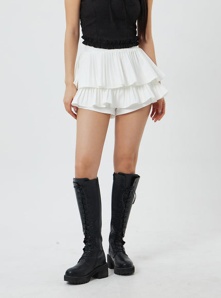 Layered Frill Skort BF323