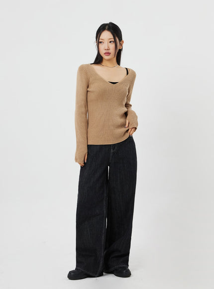 直筒牛仔褲 CF315