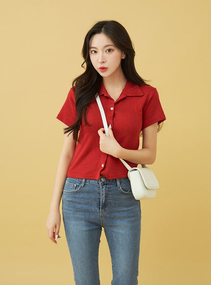 復古風格緊身牛仔褲 BU18 