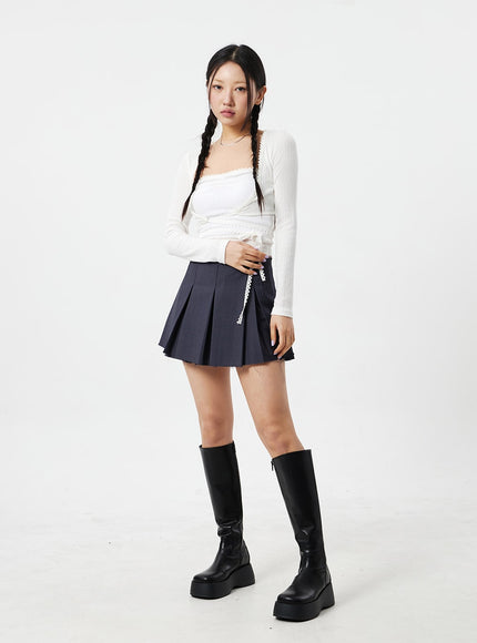 蕾絲上衣開衫套裝 CM324