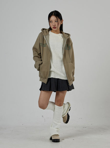 Graphic Zipper Hoodie Sweatshirt Unisex CD26