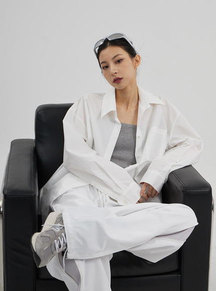 抽繩寬鬆運動褲 CF308