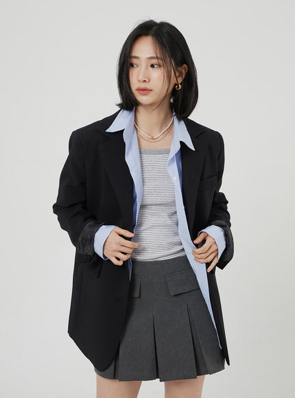Basic Button Shirt OF315