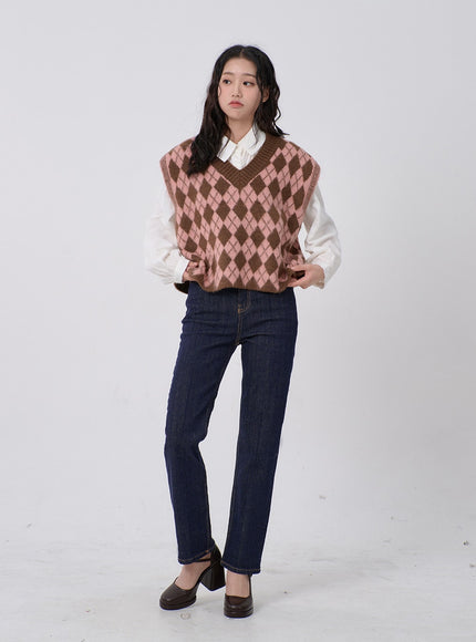 修身直筒牛仔褲 BD19