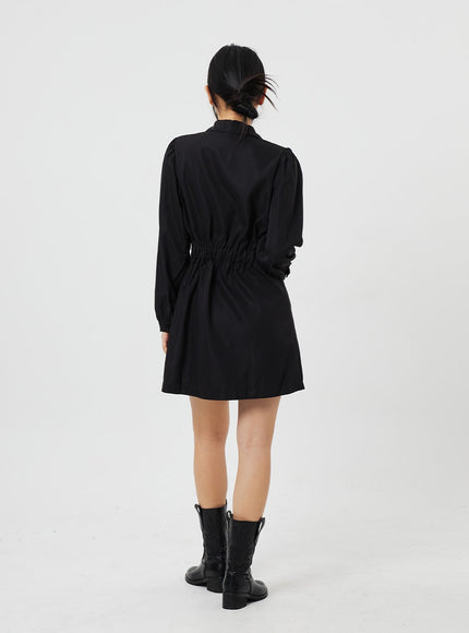 迷你襯衫連衣裙CF316