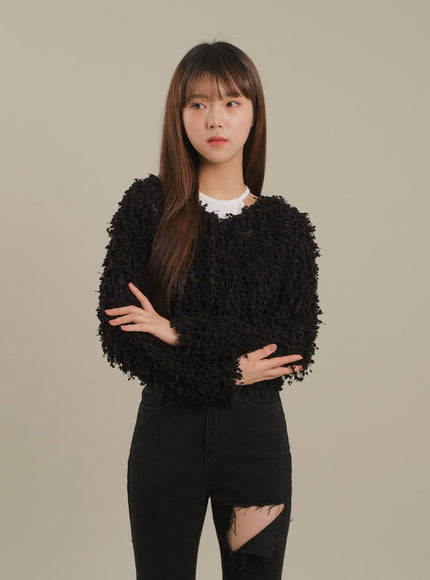 Cut Out Halter neck Long Sleeve T Shirt