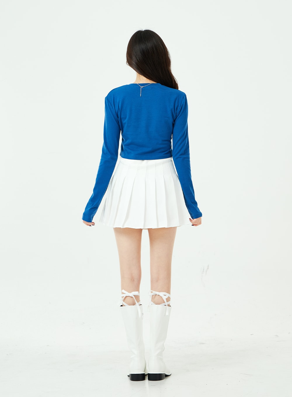 Basic Pleated Tennis Mini Skirt BS02