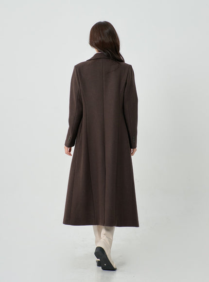 Button Long Coat IO31
