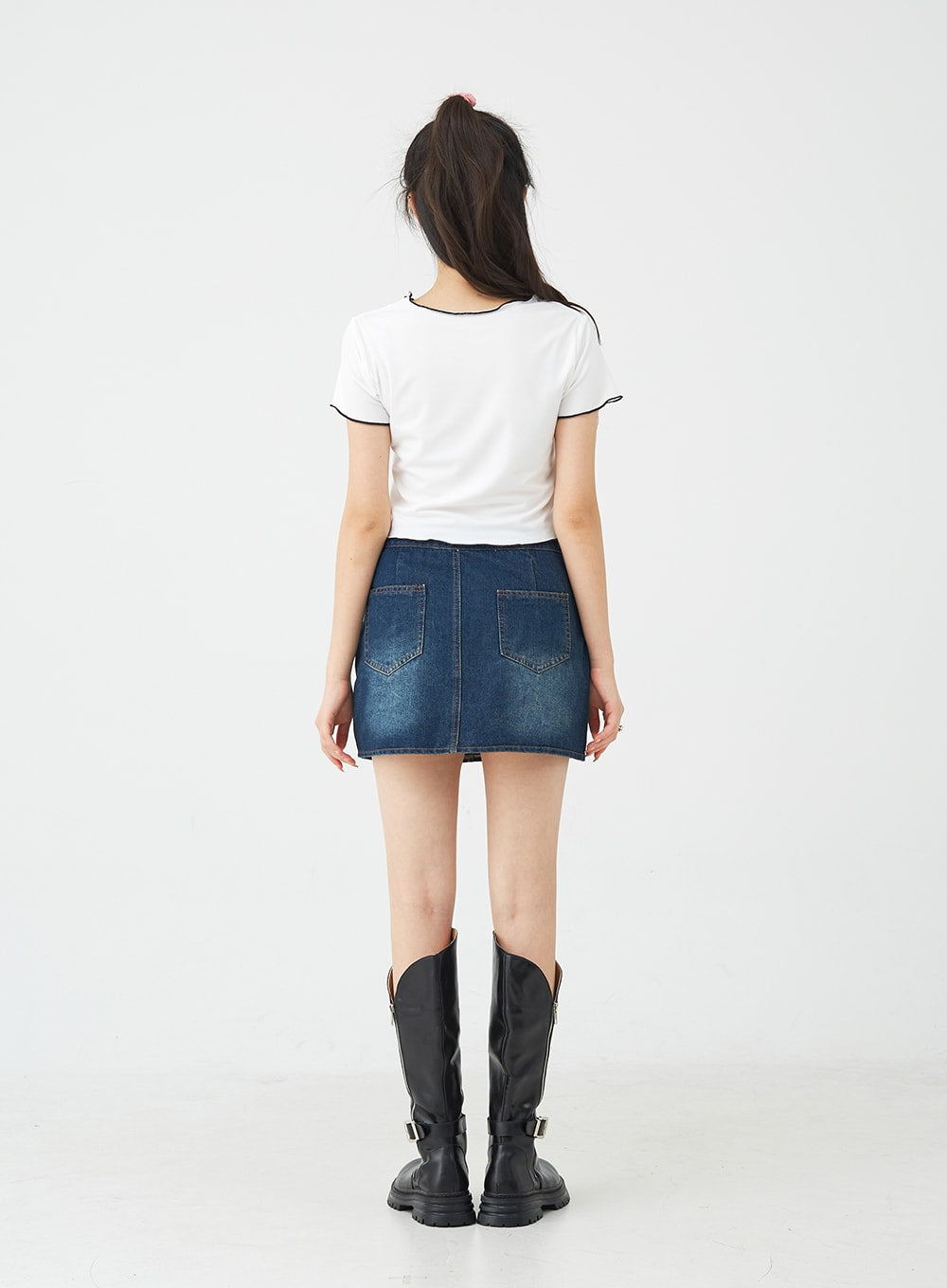 Oversized Belt A-Line Mini Skirt - Men - OBSOLETES DO NOT TOUCH