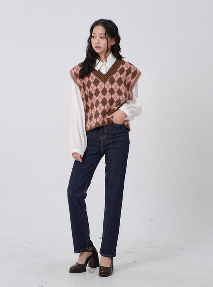 修身直筒牛仔褲 BD19