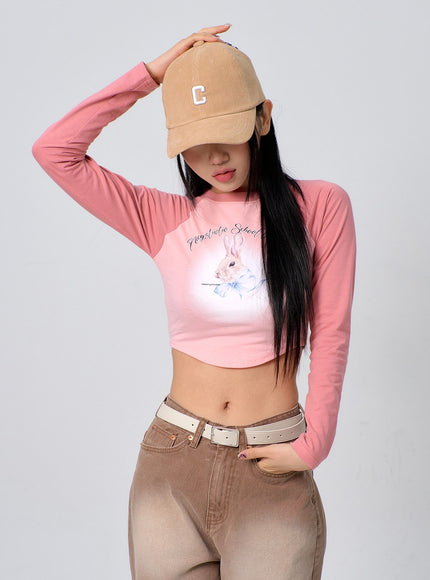 兔子短款上衣 BJ331