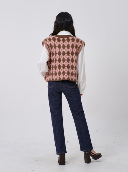 修身直筒牛仔褲 BD19