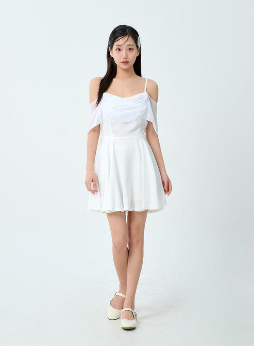 Off-Shoulder Mini Dress BM330