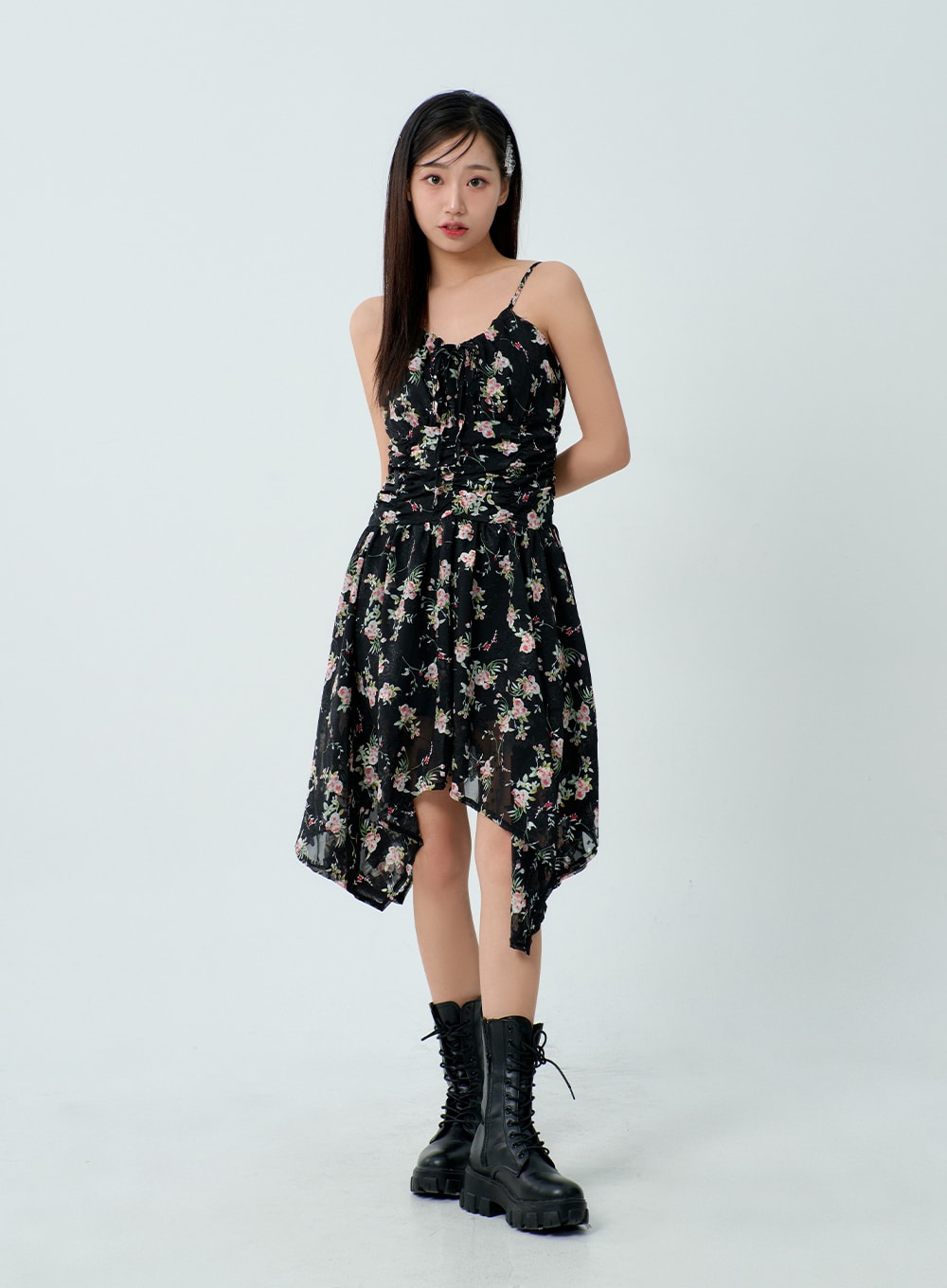 Flower Midi Dress BM330