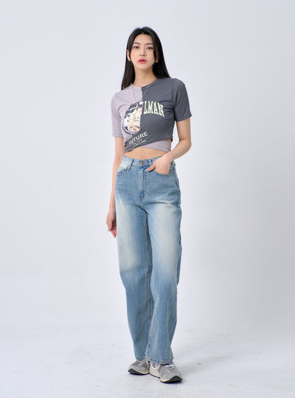 Wide Leg Jeans BA321