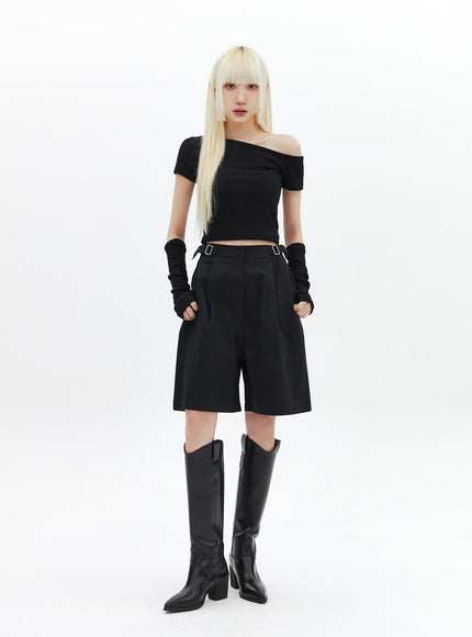 Pointed Toe Knee High Boots BA313