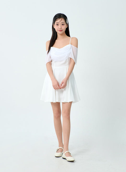 Off-Shoulder Mini Dress BM330