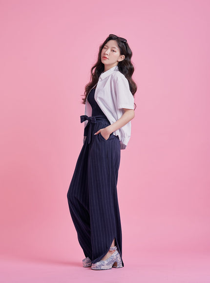 復古粗跟淺口鞋 BS-A2712S101