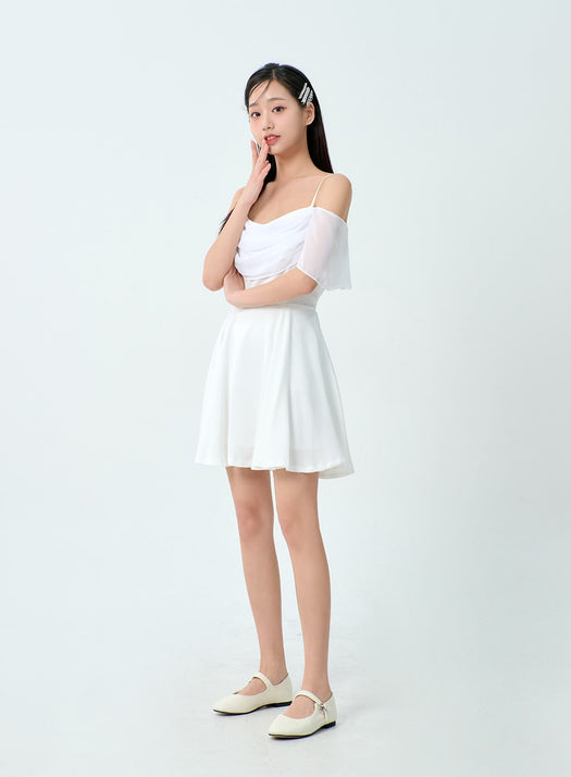 Off-Shoulder Mini Dress BM330