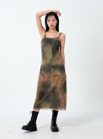 Layered Maxi Dress Set BM328
