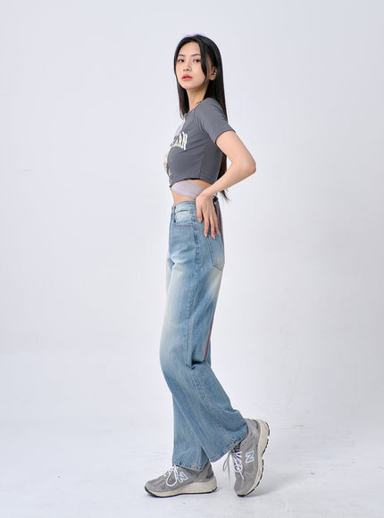 Wide Leg Jeans BA321