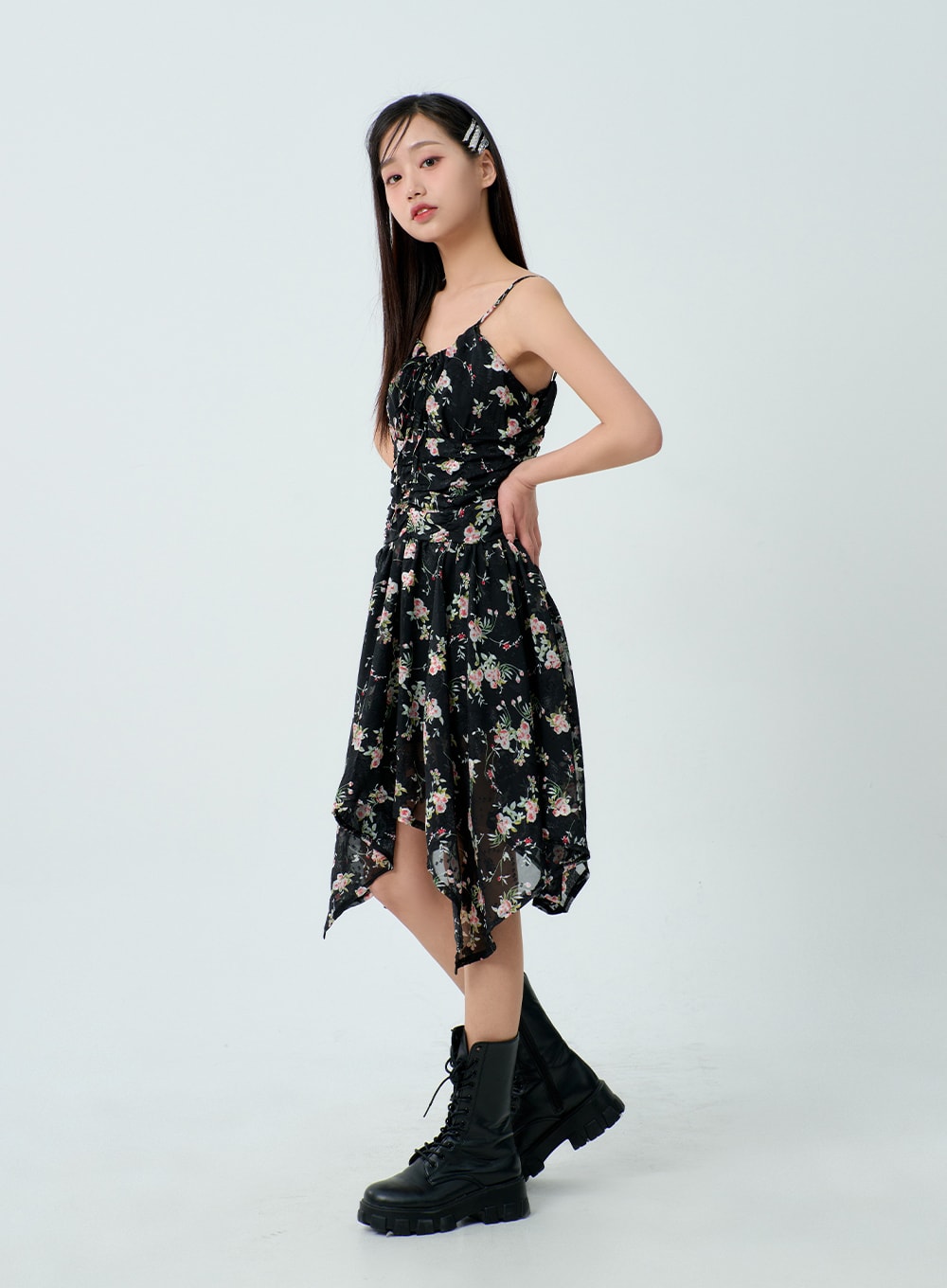 Flower Midi Dress BM330