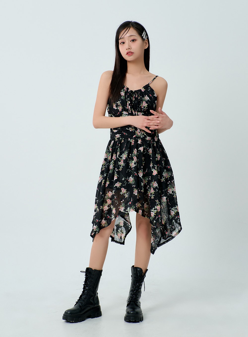 Flower Midi Dress BM330