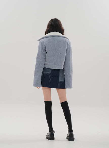 燈芯絨短款夾克 BS-B04011203