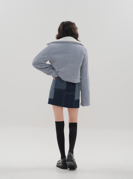 燈芯絨短款夾克 BS-B04011203