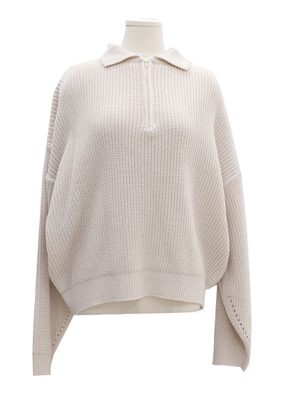 半拉鍊針織運動衫 OA01 