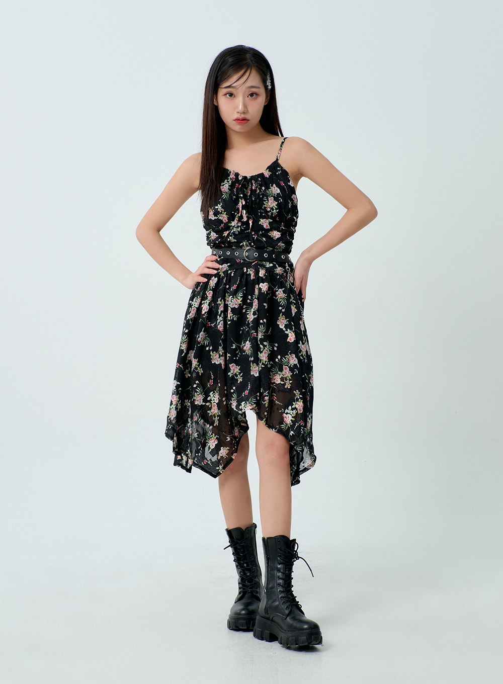 Flower Midi Dress BM330