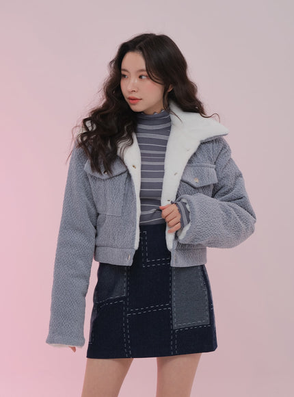 燈芯絨短款夾克 BS-B04011203
