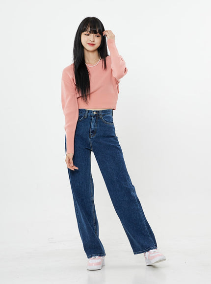 Basic Long Denim Pants BS28
