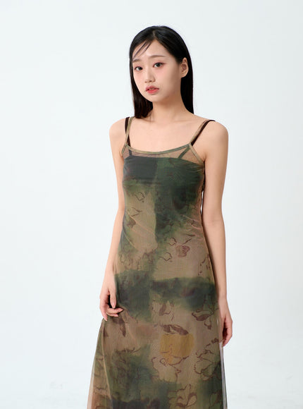Layered Maxi Dress Set BM328