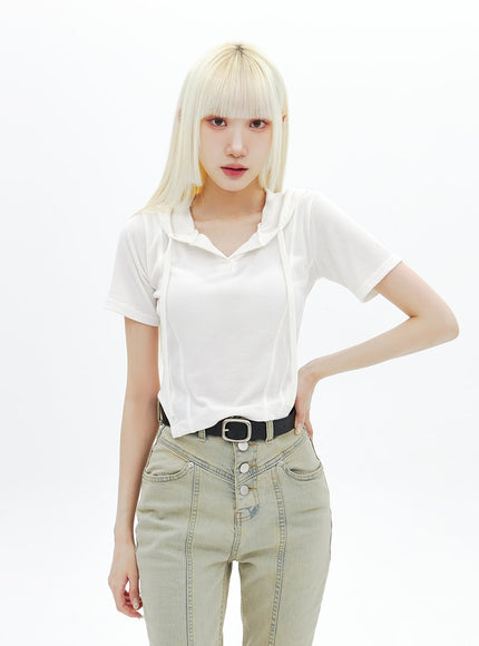 Beige Wash Bootcut Jeans BA320