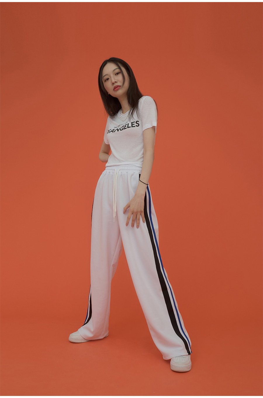 Track Pants with Side Line Detail CM5