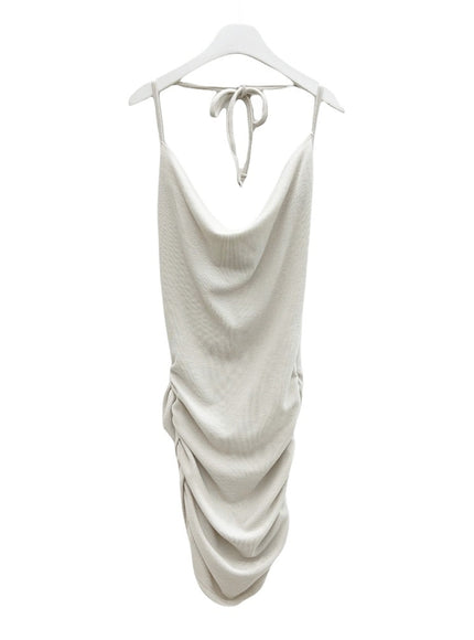 掛脖迷你連衣裙 K2302