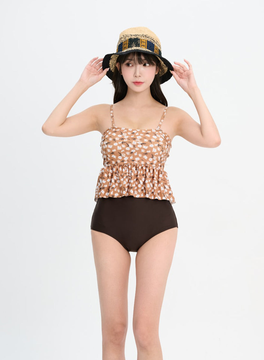 Flower Tankini Swimsuit IF324