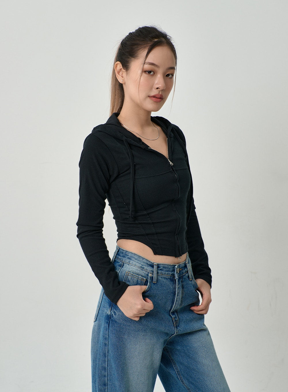Zipper Hoodie CS02 - Acubi style | LEWKIN