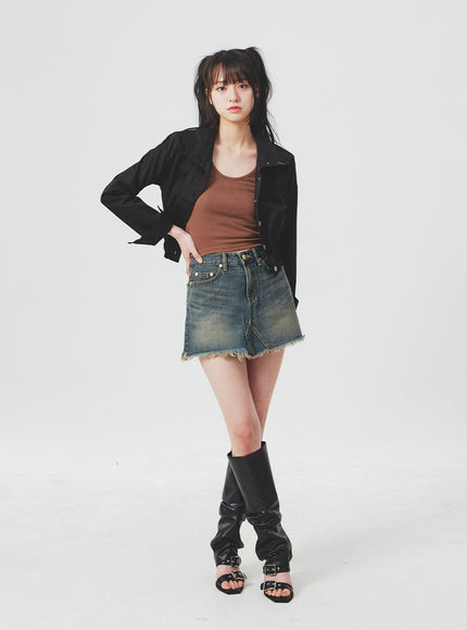 分層搭扣高跟鞋 BA305