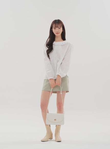 Wrap Style Mini Skirt BS-B11010502